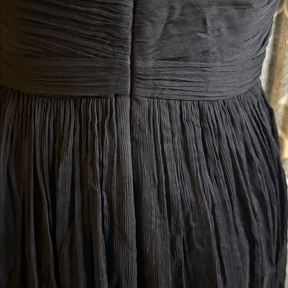 J Crew 100% Silk Chiffon Formal Gown SZ 4 - Picture 9 of 12